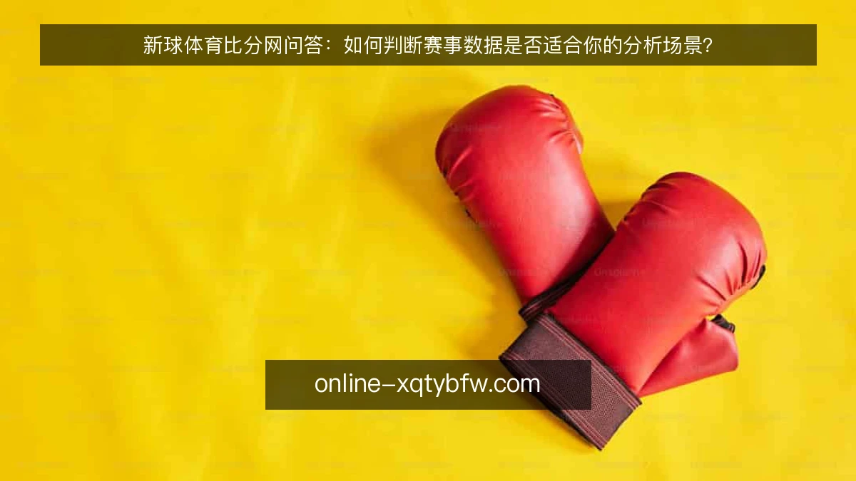 新球体育比分网问答:如何判断赛事数据是否适合你的分析场景?